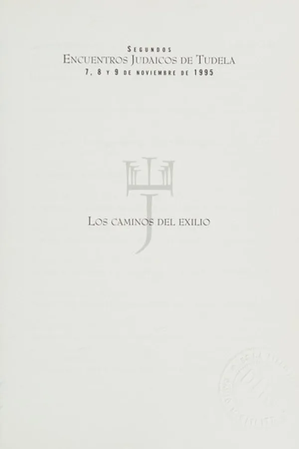 Capa de Los caminos del exilio