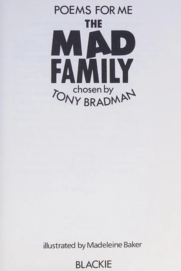 Capa de The mad family