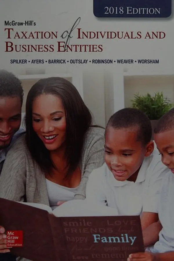 Capa de McGraw-Hill's Taxation of Individuals and Business Entities 2018 Edition