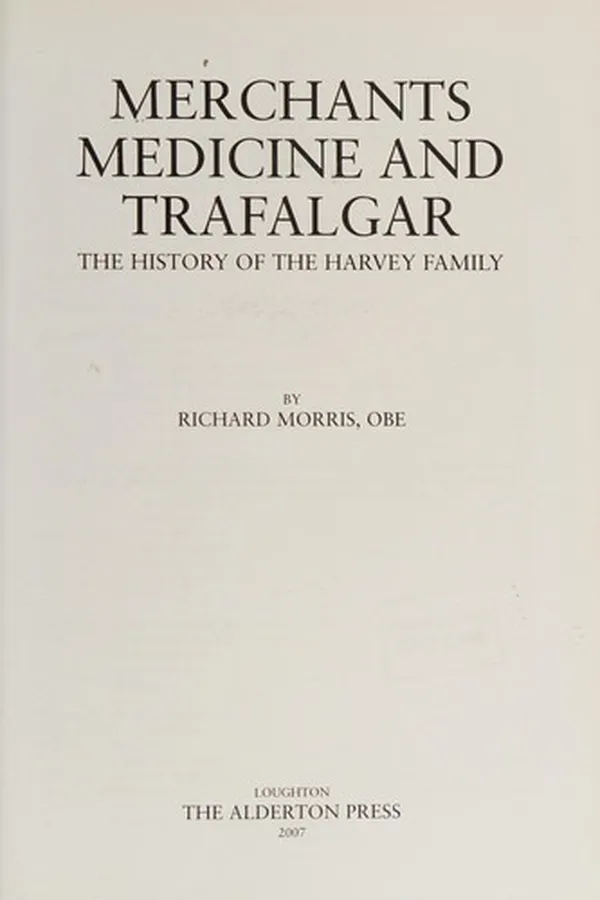 Capa de Merchants, Medicine and Trafalgar