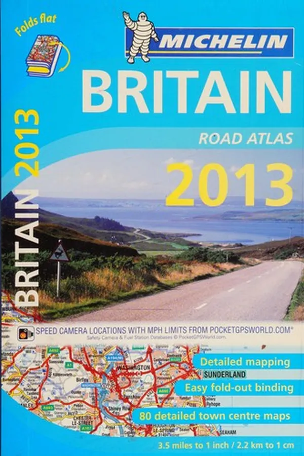 Capa de Britain 2013 A4 Multiflex (Michelin Tourist & Motoring Atlases)