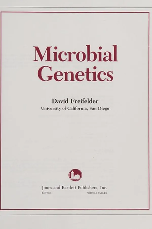 Capa de Microbial genetics
