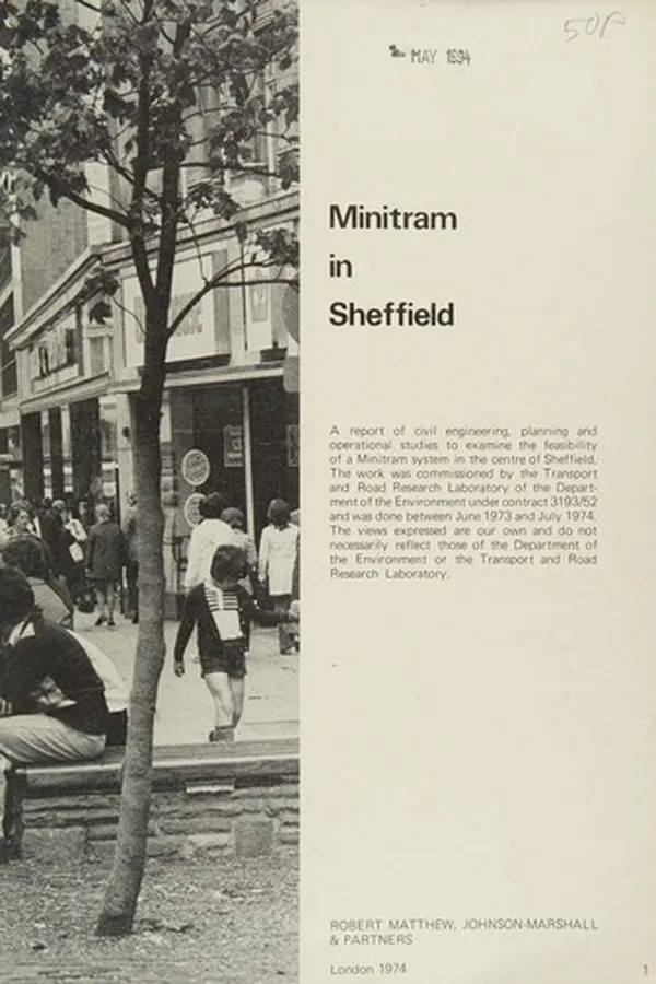 Cover of Minitram in Sheffield