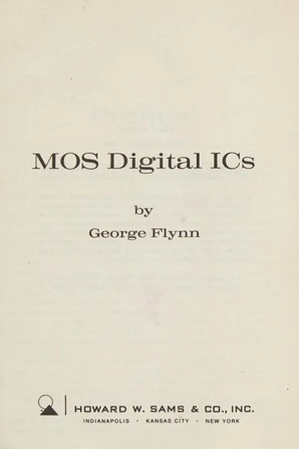 Cover of MOS digital ICs