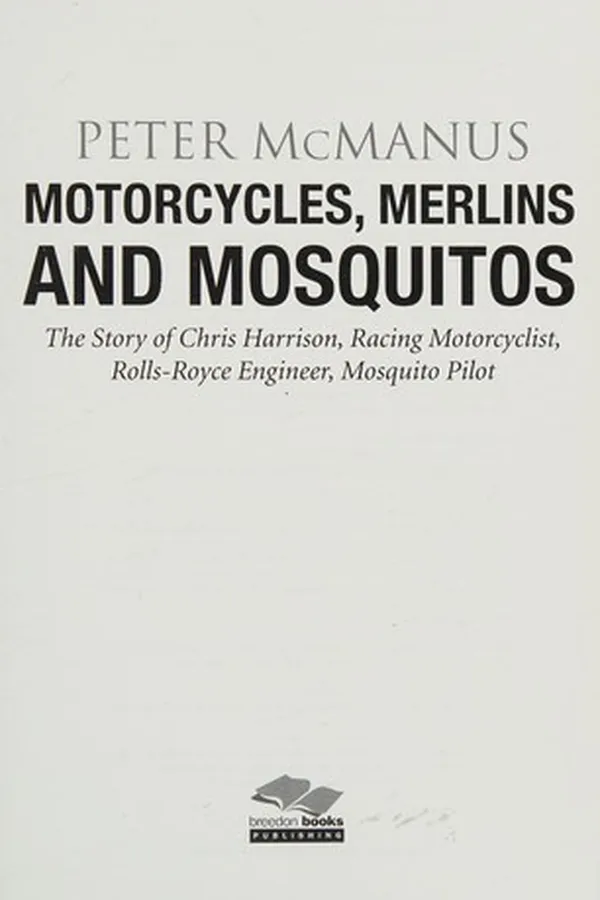 Capa de Motorcycles, Merlins and Mosquitos