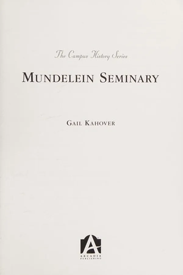 Cover of Mundelein Seminary