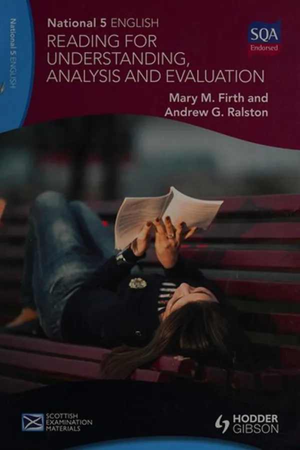 Cover of Reading for Understanding, Analysis and Evaluation