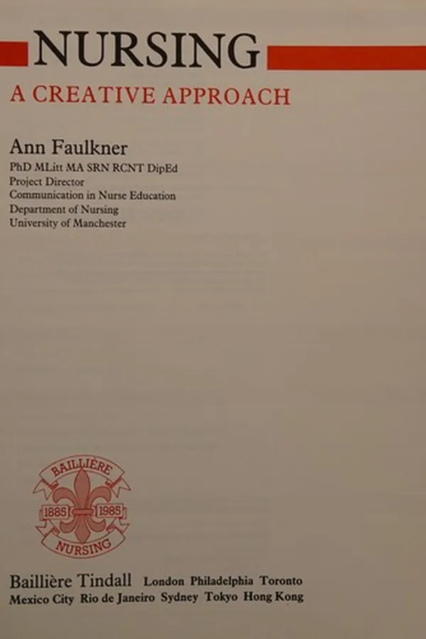 Cover of Faulkner Nursing