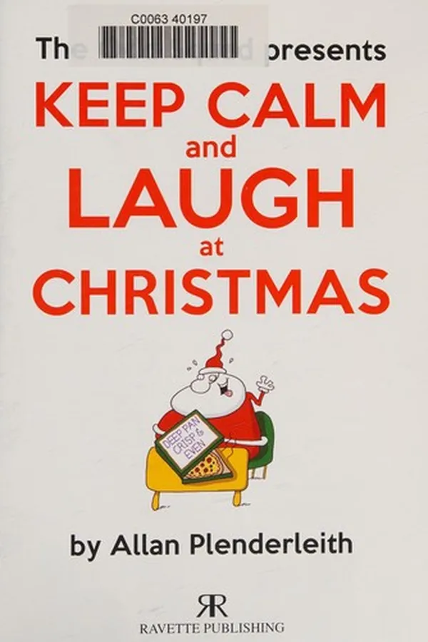 Capa de Keep Calm and Laugh at Christmas
