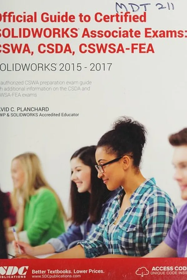 Capa de Official Guide to Certified SOLIDWORKS Associate Exams