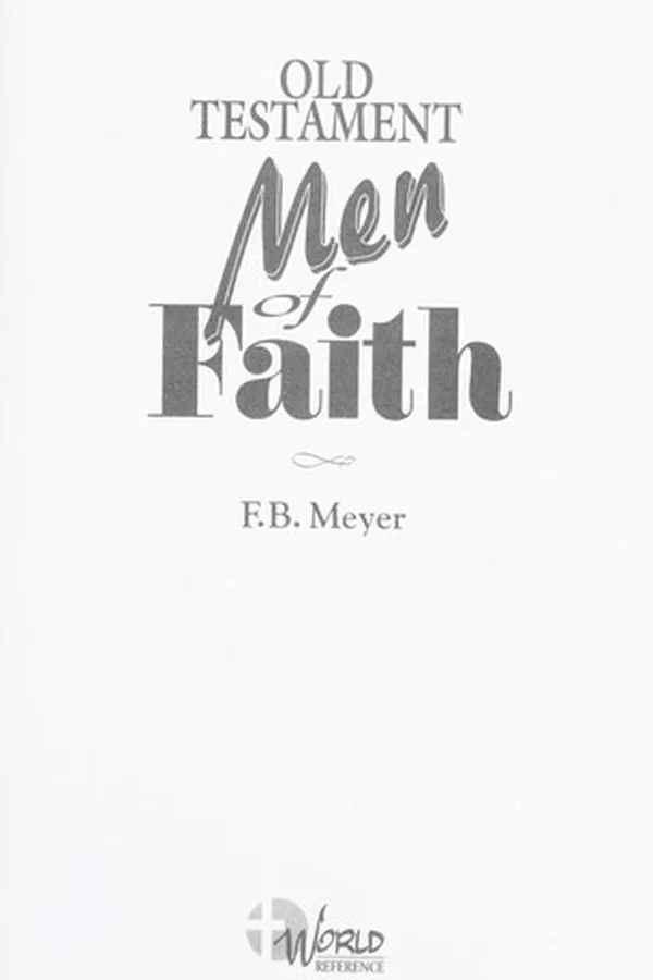 Capa de Old Testament Men of Faith