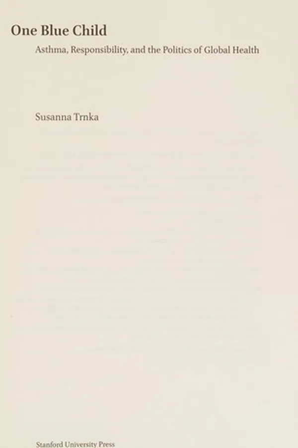 Capa de One Blue Child