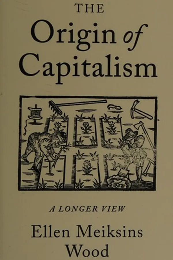 Capa de The origin of capitalism