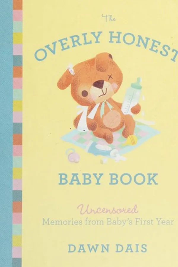 Capa de Overly Honest Baby Book