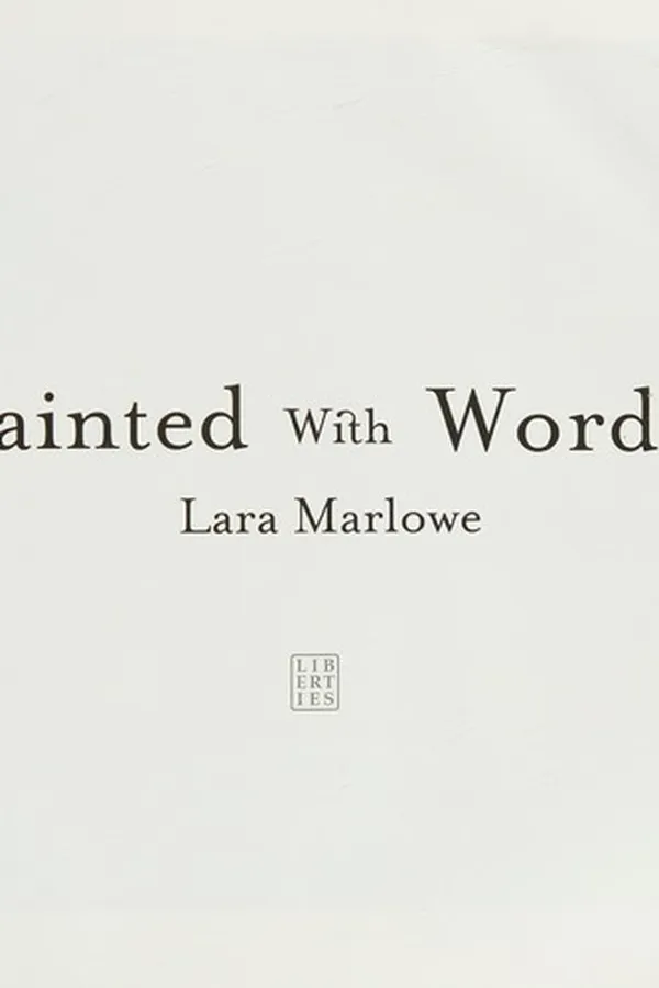 Capa de Painted with words