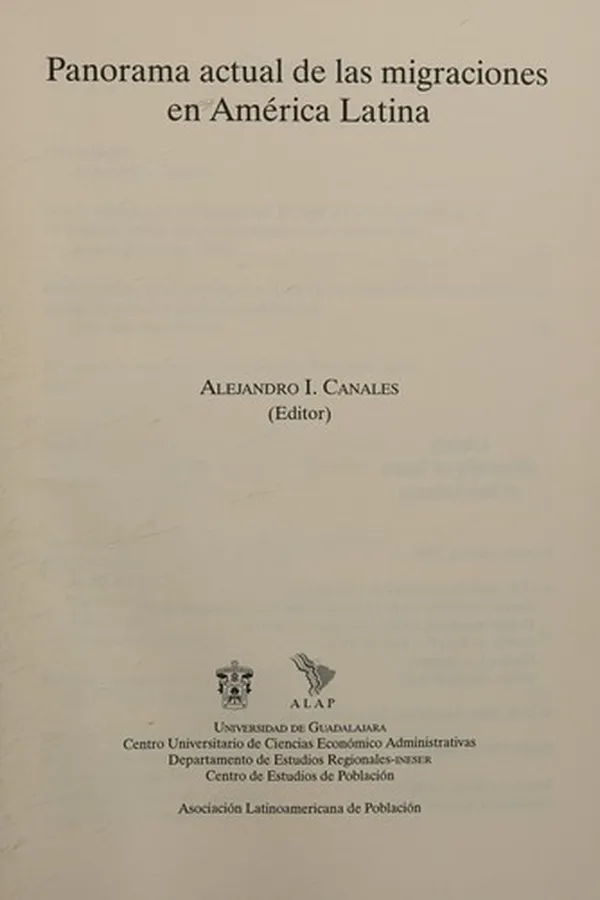 Capa de Panorama actual de las migraciones en América Latina