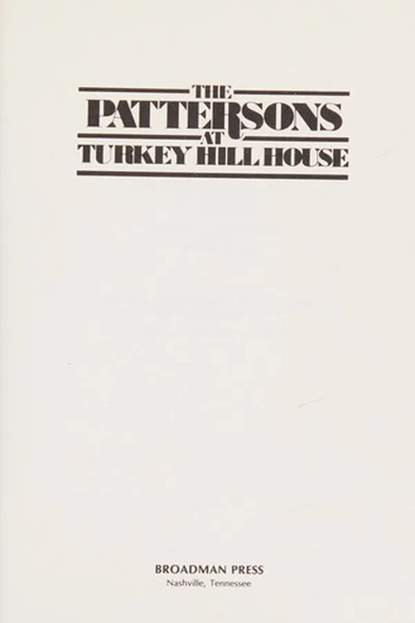 Capa de The Pattersons at Turkey Hill House