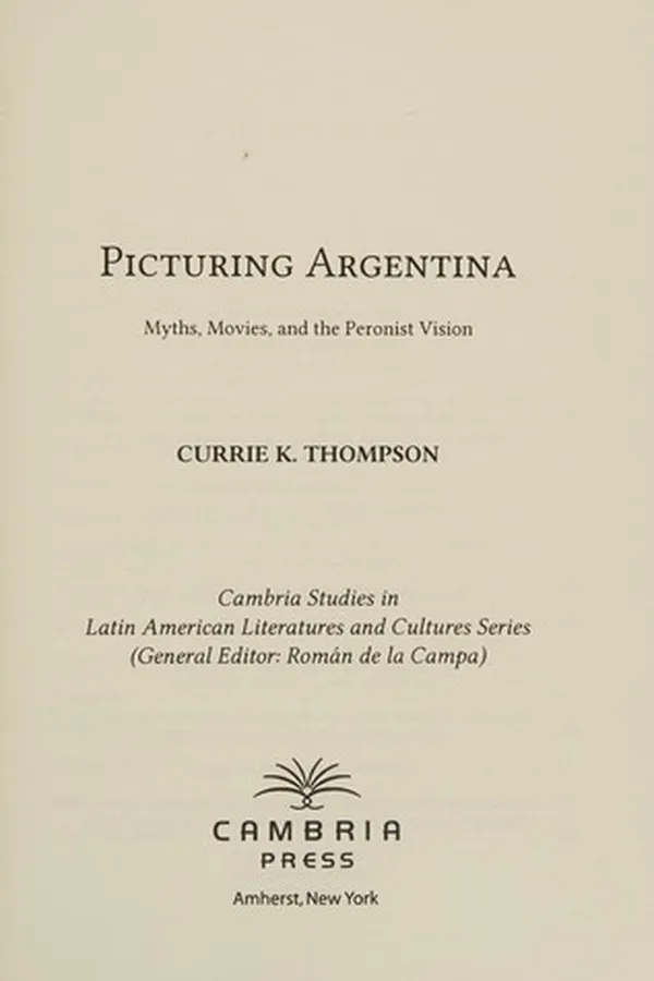 Capa de Picturing Argentina