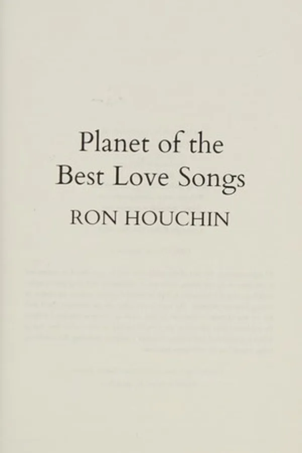 Capa de Planet of the Best Love Songs