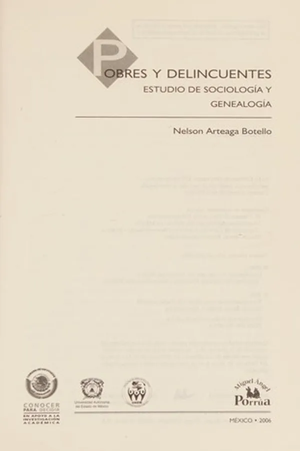 Capa de Pobres y delincuentes