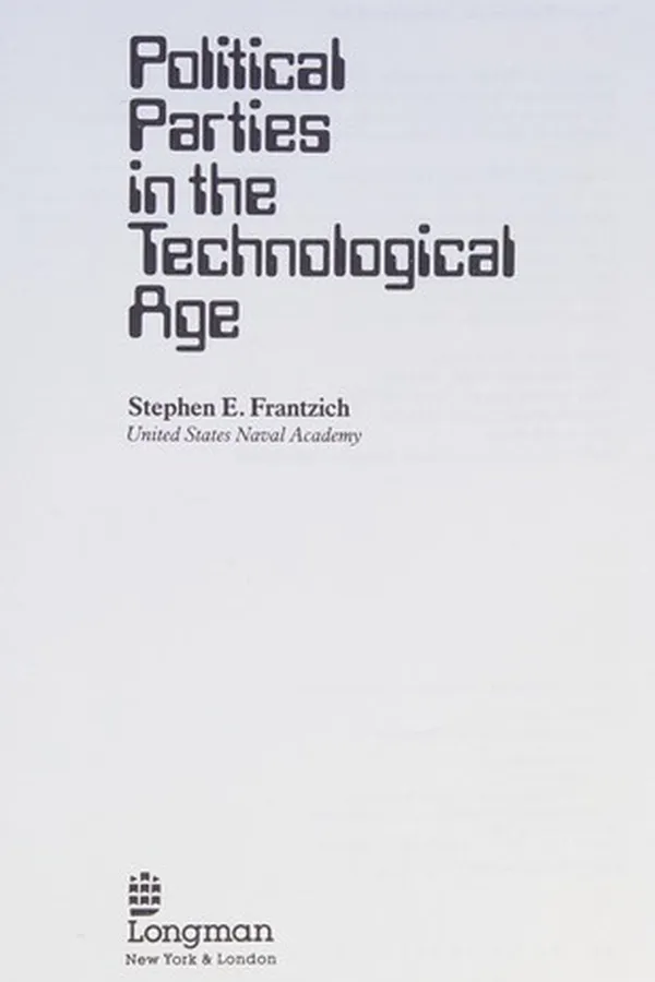 Capa de Political parties in the technological age