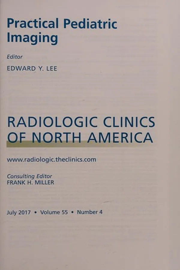 Capa de Practical Pediatric Imaging, an Issue of Radiologic Clinics of North America