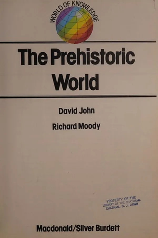 Capa de The prehistoric world