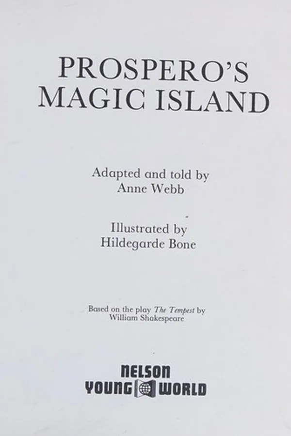 Cover of Prospero's magic island