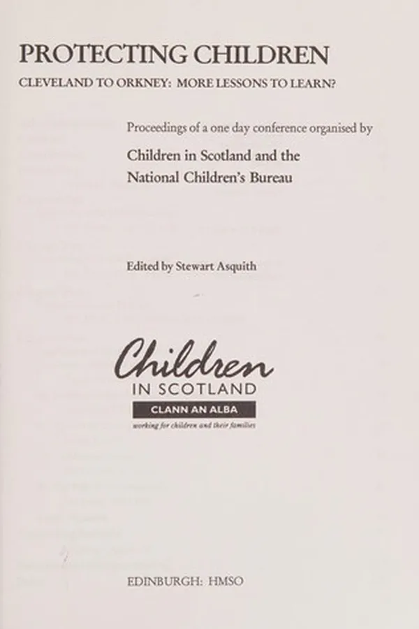 Cover of Protecting children
