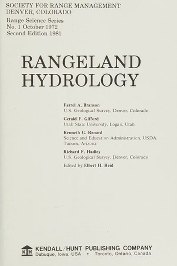 Capa de Rangeland hydrology