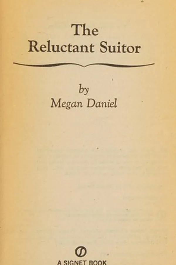 Capa de The Reluctant Suitor