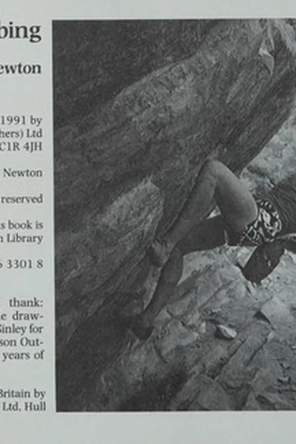 Capa de Rock Climbing