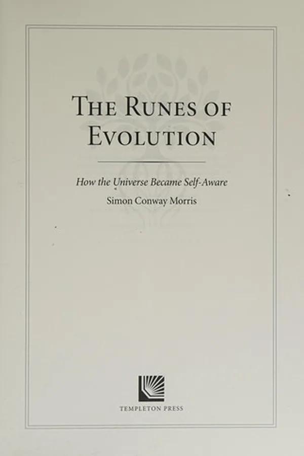 Capa de The runes of evolution