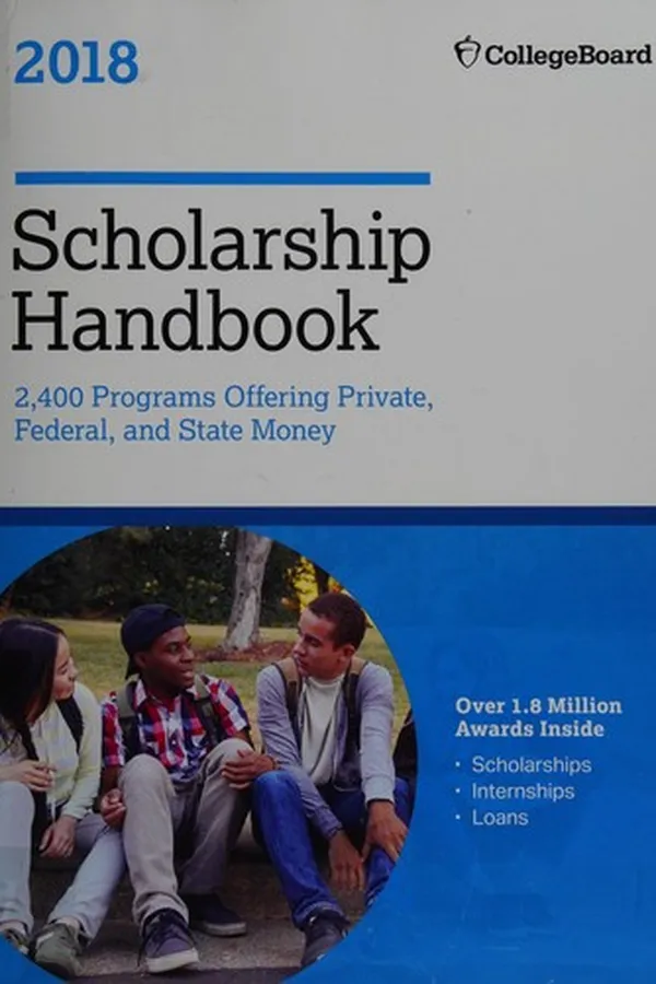 Capa de Scholarship handbook 2018
