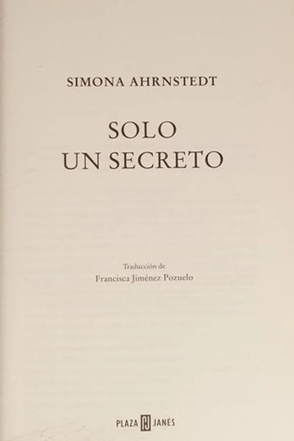 Capa de Solo un secreto / Falling