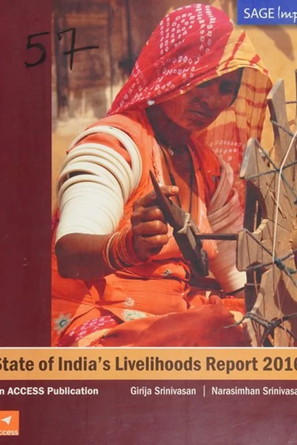 Capa de State of India's Livelihood Report 2016