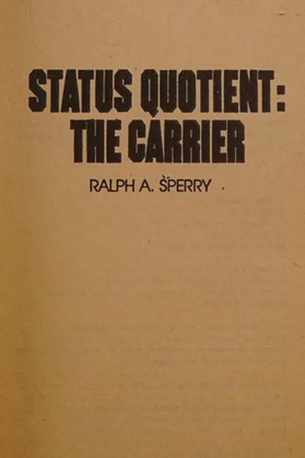 Capa de Status Quotient