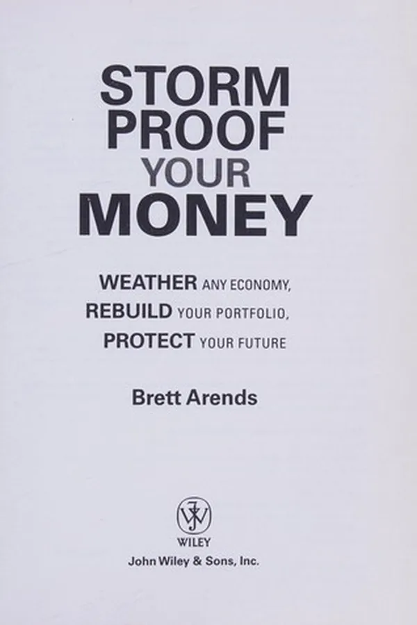 Capa de Storm proof your money