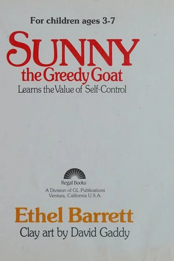 Capa de Sunny the greedy goat learns the value of self-control