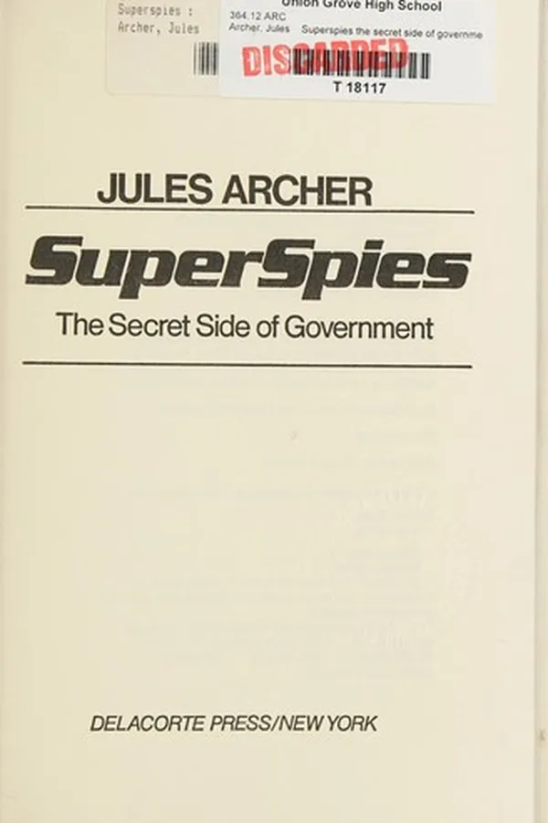 Capa de Superspies