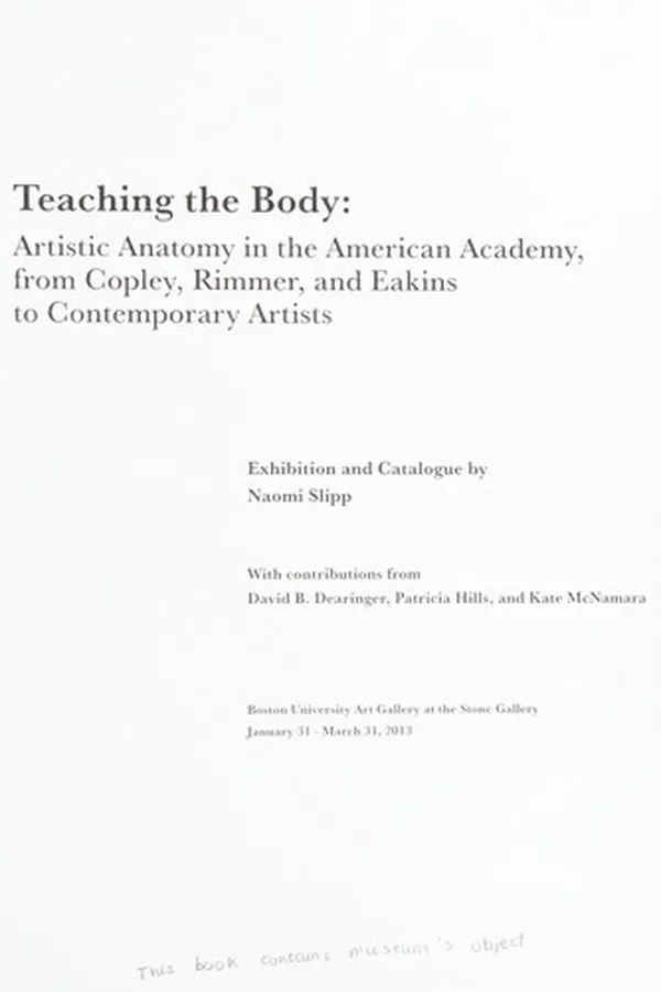 Capa de Teaching the body