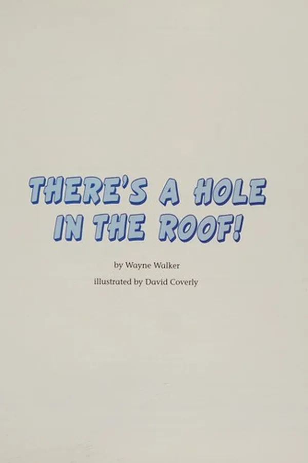 Capa de There's a hole in the roof!