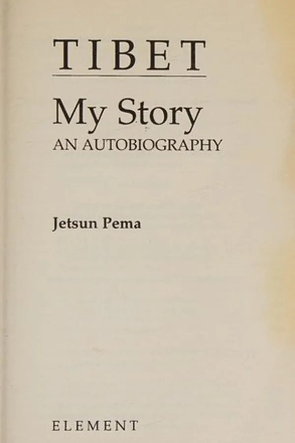 Capa de Tibet : My Story