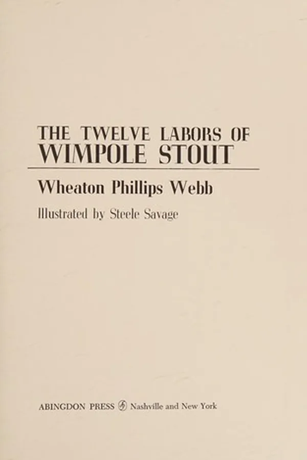 Capa de The twelve labors of Wimpole Stout