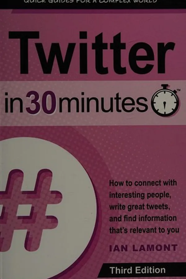 Capa de Twitter in 30 minutes