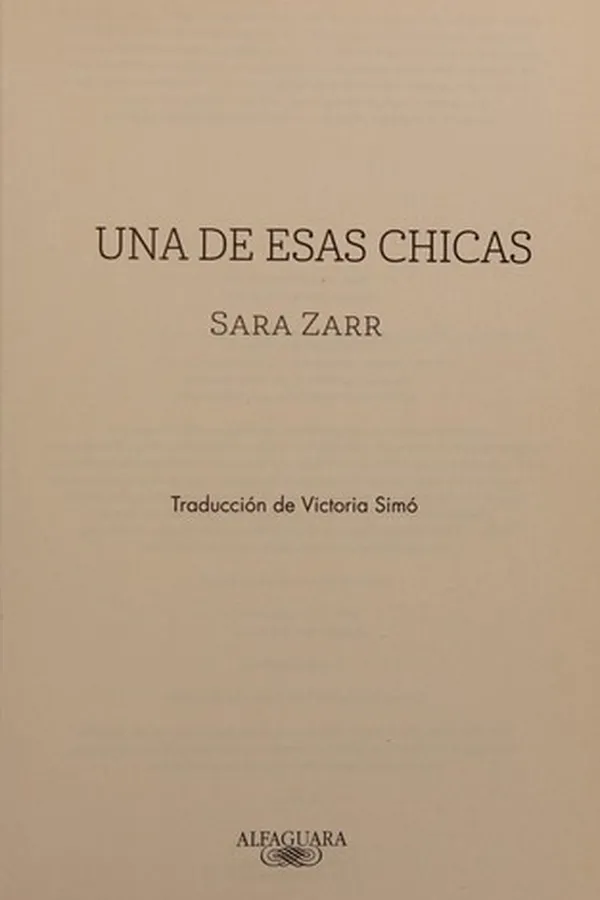 Capa de de Esas Chicas / Story of a Girl