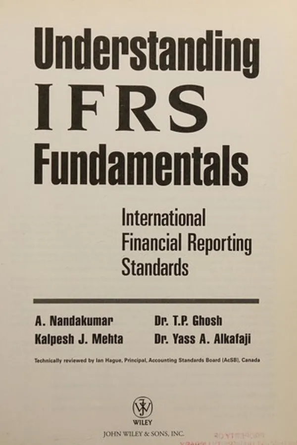 Capa de Understanding IFRS fundamentals