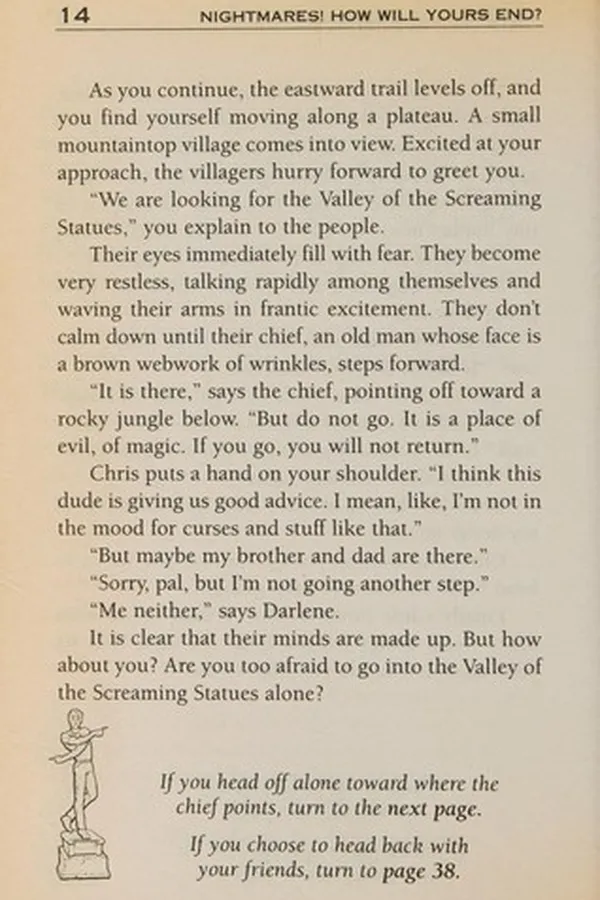 Capa de Valley of the screaming statues