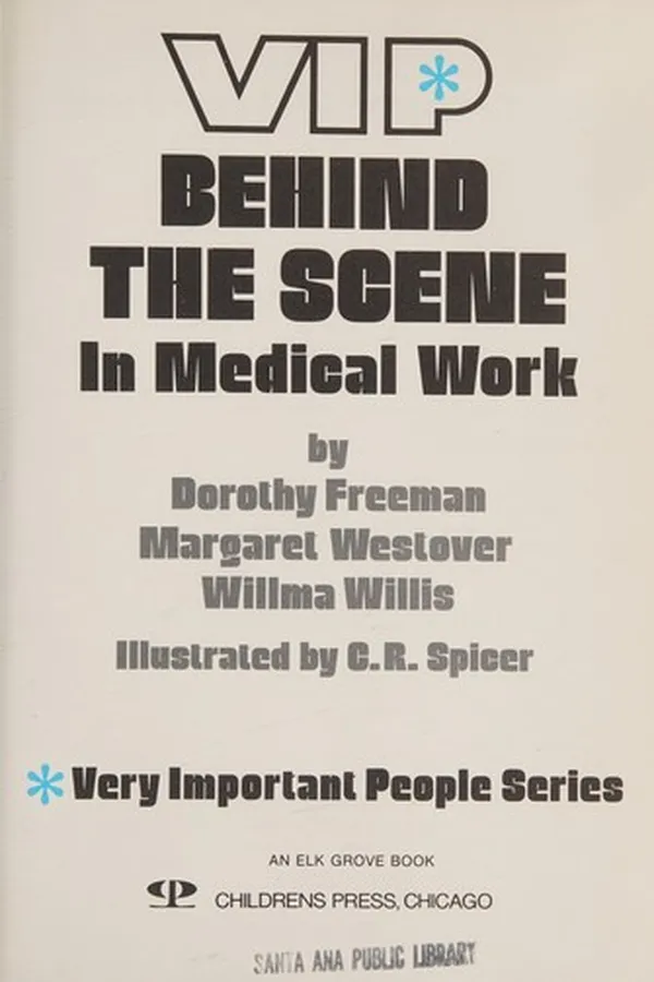 Capa de VIP behind the scene in medical work