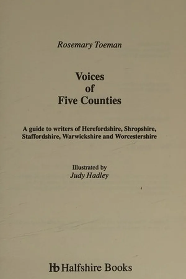 Capa de Voices of Five Counties